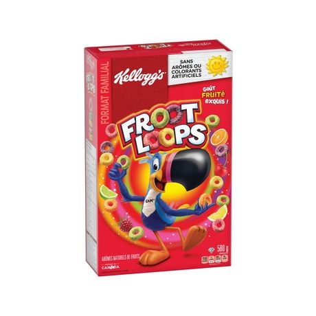 Kellogg's Froot Loops Cereal, Family Size, 580g | Walmart Canada