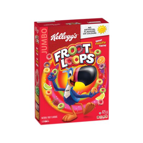 Kellogg's Froot Loops Cereal, Jumbo Size, 825g | Walmart Canada