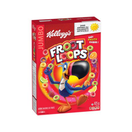 Kellogg's Froot Loops Cereal, Jumbo Size, 825g | Walmart Canada