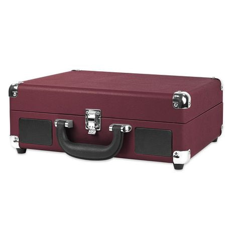 Bluetooth Suitcase Turntable Canvas
