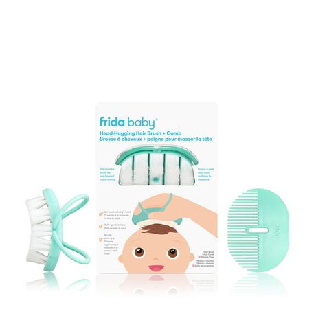 Frida Baby - Ensemble brosse à cheveux serre-tête + peigne coiffant pour bébé