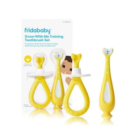 Frida Baby - SmileFrida - Grow-With-Me Training Toothbrush Set