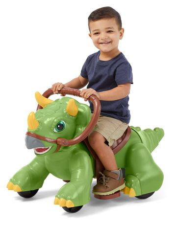 ride on plush dinosaur