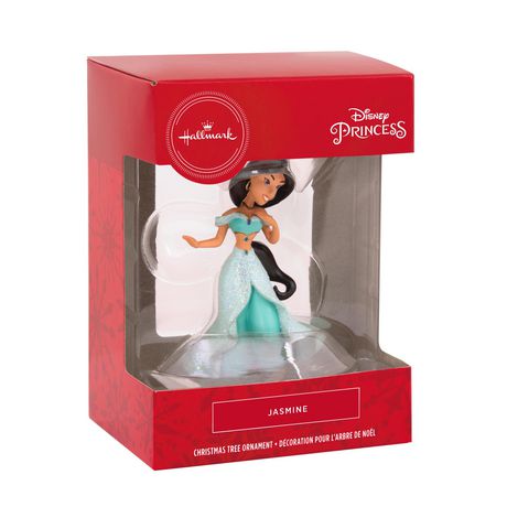 New Red Box Edition Hallmark Disney Princess Jasmine Christmas Ornament Figure 