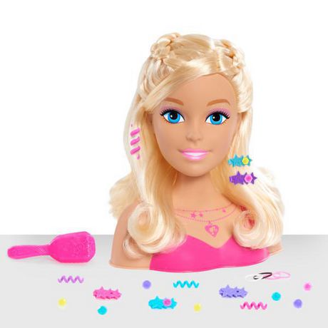 Barbie Doll and Hair Salon Playset, Color-Change Hair | Toys R Us Canada