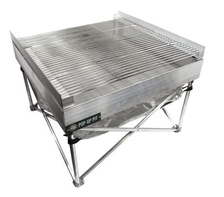 Pop-Up Pit + Heat Shield + QuadFold Grill Grate | Walmart ...