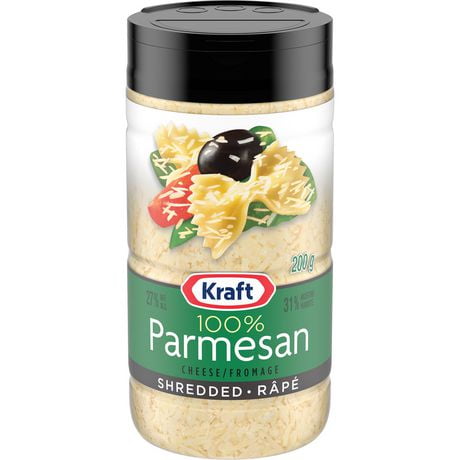 Kraft Shredded Parmesan Cheese, 200g