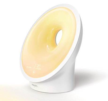 Philips Somneo Sunrise Wake Up and Therapy with Sunrise Alarm and Sunset Fading Light, White, HF3651/60 | Walmart Canada