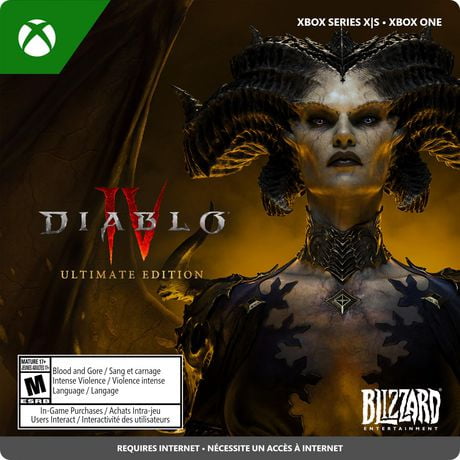 Diablo IV - Ultimate Edition - Xbox Series X|S and Xbox One [Digital ...