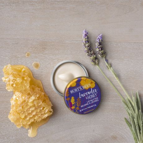 lip bees moisturizing lavender tin butter honey natural burt