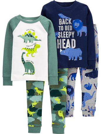 Child of Mine made by Carter's Infant Boys' Cotton 2-Piece Pyjama -Dino ...