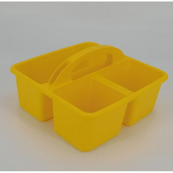 PLAY DAY CLASSROOM ART CADDY YELLOW, 9.25''*9.25''*5.31'', Yellow