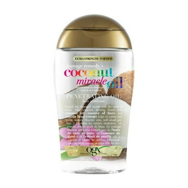 Huile pénétrante OGX Extra puissante remède contre les dommages + huile de noix de coco miracle 100 ml