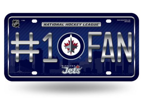 GTEI NHL Winnipeg Jets Licence Plate | Walmart Canada