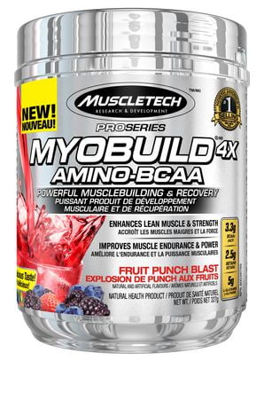 MuscleTech Pro Series Myobuild BCAA Powder | Walmart Canada