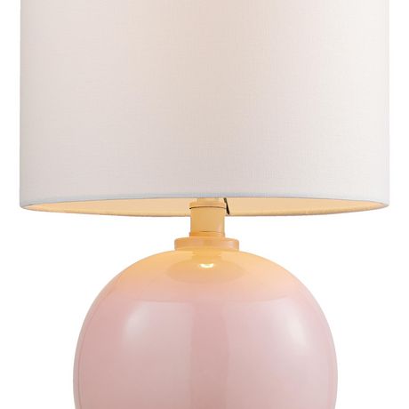 Camille 18 Table Lamp Blush Pink, Blush Pink Desk Light