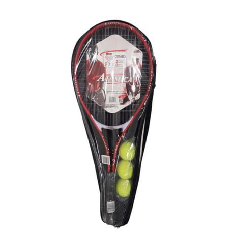 Atomica Tennis Combo Pack, #50015, Tennis combo rackets and balls