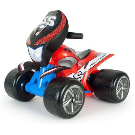 KidsVIP INJUSA 6V Wrestler Edition Ride On ATV/Quad for Kids and Toddlers