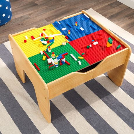 KidKraft 2 In 1 Activity Table With Board Natural Walmart Canada   6000199635970 