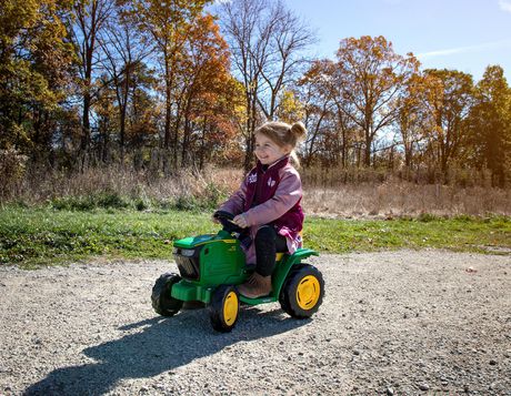 john deere mini tractor peg perego