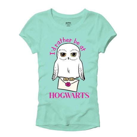 Girls Harry Potter Hogwarts Home Owl T-Shirt | Walmart Canada