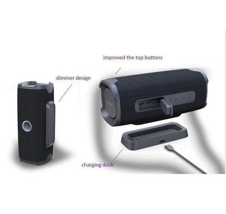 brookstone design bluetooth speaker
