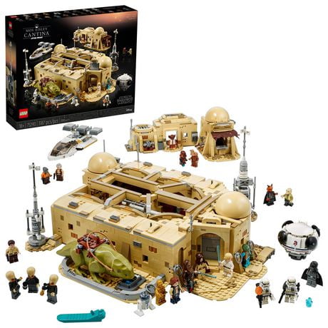 LEGO Star Wars: A New Hope Mos Eisley Cantina 75290 Toy Building Kit (3,187 Pieces)