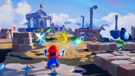 mario plus rabbids sparks of hope switch