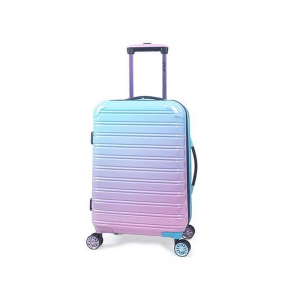 iFLY Hard Sided Fibertech Luggage 22", Cotton Candy