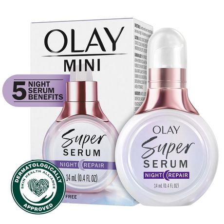 Super sérum Olay Réparation de nuit, 14 mL 1 Pack/50 ml