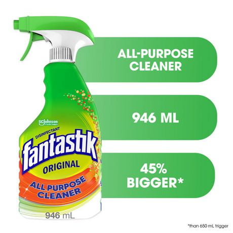 Fantastik® Original Disinfectant All Purpose Cleaner, 946mL