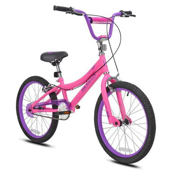 Vélo BMX Movelo KJ 20 po pour filles - Rose 5 à 9 ans