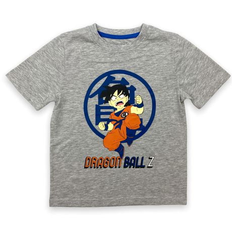 Dragon Ball Z T-shirt basique garçon. Ce t-shirt à col rond pour garçons a des manches courtes et un imprimé tendance et