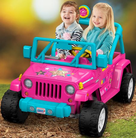 barbie jeep power wheels walmart