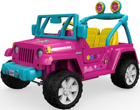 barbie blue jeep