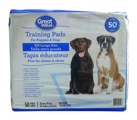 Tapis Educateurs Great Value Pour Chiens Walmart Canada