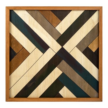 Truu Design Square Wooden Wall Art Canada - Carved Wood Wall Art Canada
