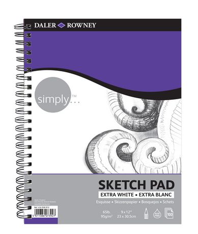 ArtnFly Sketchpad for Travel and Portable Sketch Work  Two Pack Spiral  Bound 200 Sheets Total  Pad 70lb100g for Drawing 55x85  Amazonin  Home  Kitchen