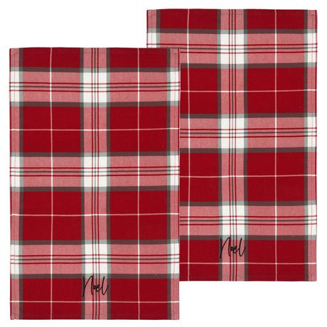 Holiday Time 2pk Kitchen Towel Walmart Canada   6000206638703 