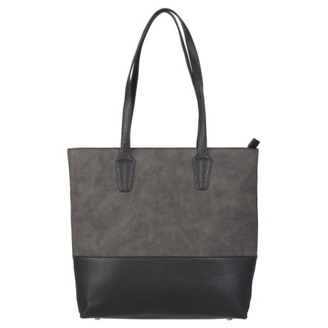 NICCI Over-sized Shopper Tote Bag with 2 inside Compartments | Walmart ...
