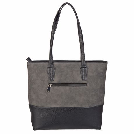 NICCI Over-sized Shopper Tote Bag with 2 inside Compartments | Walmart ...