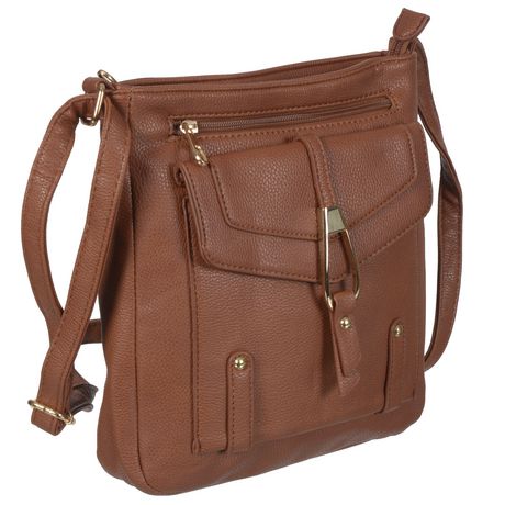 NICCI Crossbody Bag with Front Zip Pocket | Walmart Canada