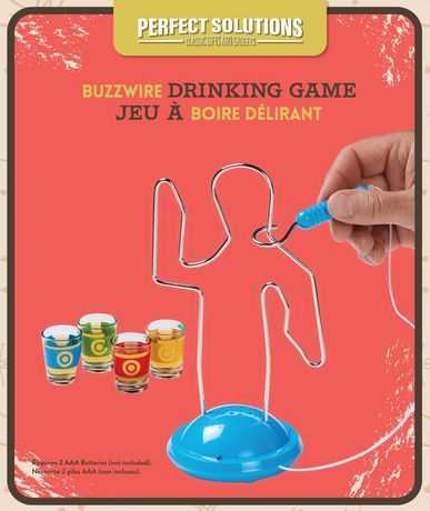 buzz wire drinking game