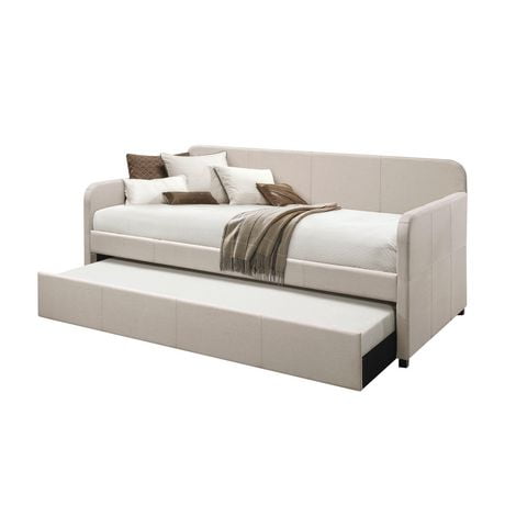 ACME Jagger Daybed & Trundle (Twin Size) in Fog Fabric