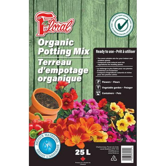 Floral Organic Potting Mix soil 25L, Potting mix 25L
