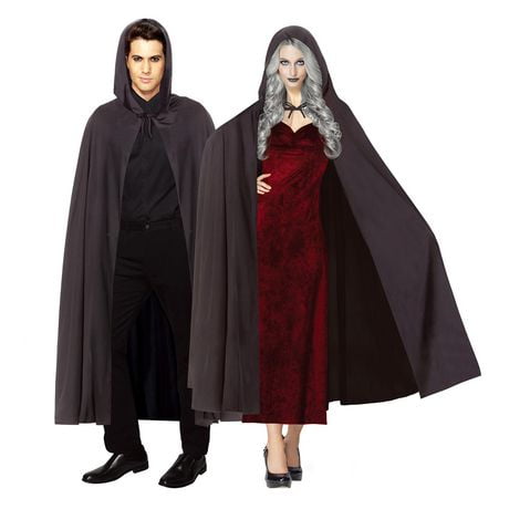 WAY TO CELEBRATE HOODED CAPE BLACK | Walmart Canada