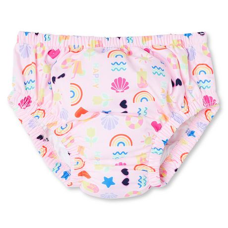 Speedo Girls Swim Diaper Cover Sz Large XL 18-36 Months 25-33lbs Pink  Toddler 