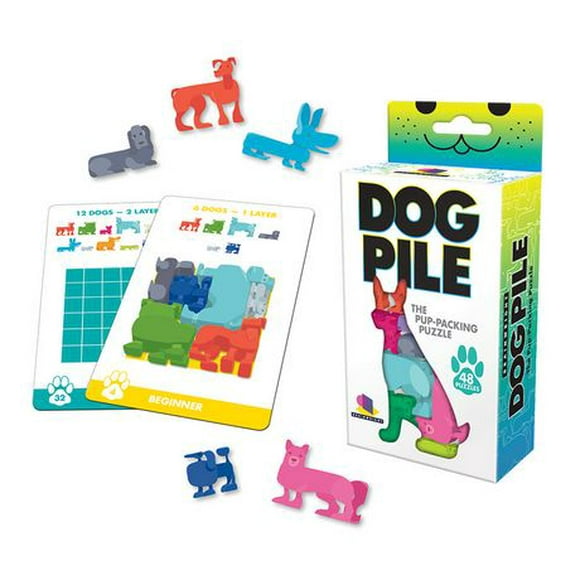 Brainwright - Dog Pile : The Pup Packing Puzzle (48 Pieces) (english Only)
