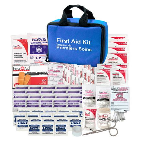 Emergency First Aid 180 Piece Essential First Aid Kit | Walmart Canada