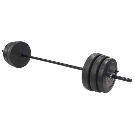 Everyday Essentials Vinyl Standard Weight Set in Black, 100 lbs.